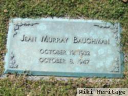 Jean Murray Baughman