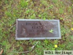 Rhoda Lee Boone Keaton