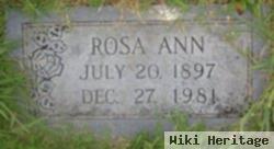 Rosa Ann Johnson Jackson