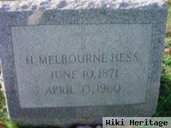 H. Melbourne Hess