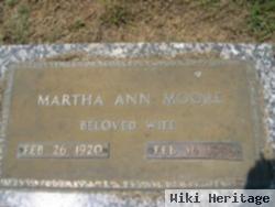 Martha Ann Moore