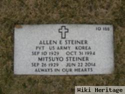 Allen E Steiner