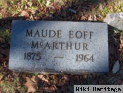 Maude Eoff Mcarthur