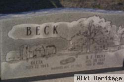 B. "ben" F. Beck