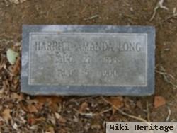 Harriet Amanda Long