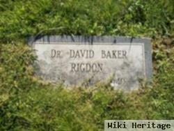 Dr David Baker Rigdon