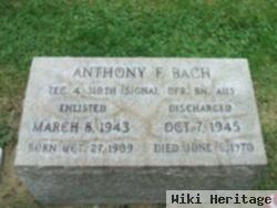 Anthony F Bach