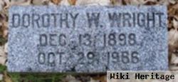 Dorothy W Woodbury Wright