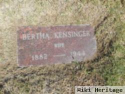 Bertha May Wisler Kensinger