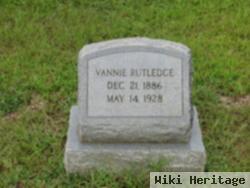 Vannie Rutledge