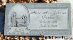 Alice Ann Johnson Perkes