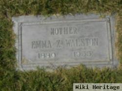 Emma Z Brown Walston