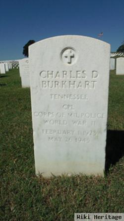 Corp Charles D. Burkhart