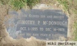Timothy P Mcdonough
