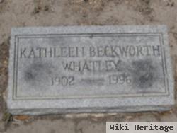 Kathleen Beckworth Whatley