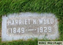 Harriet H Weed