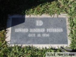 Edward Hinshaw "ed" Peterson