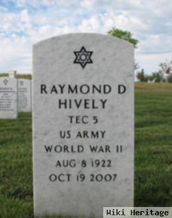 Raymond D Hively