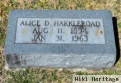 Alice D Harkleroad