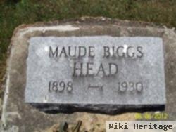 Maude Christine "peggy" Biggs Head