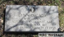 Sgt Lynn Davis Cady