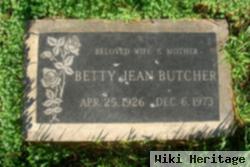 Betty Jean Butcher