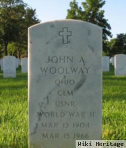 John A Woolway