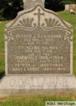 Patrick J. O'callahan