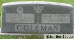 Rufus Coleman, Jr