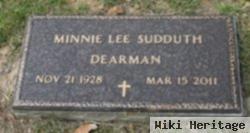Minnie Lee Sudduth Dearman