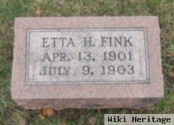 Etta H Fink