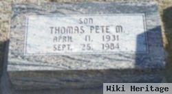 Thomas Merle "pete" Hardwick