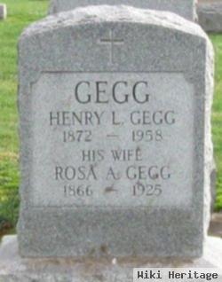 Rosa A Gegg