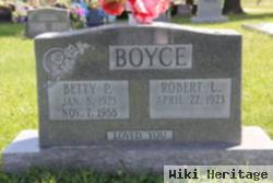 Betty P Boyce