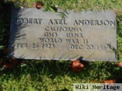 Robert Axel Anderson