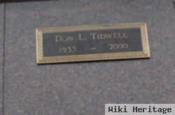 Don L Tidwell