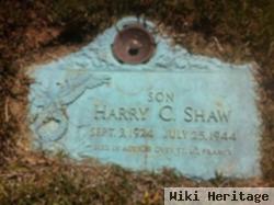 Pvt Harry Channan Shaw