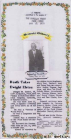 Dwight M. Elston