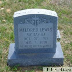 Mildred Lewis Mcdavid