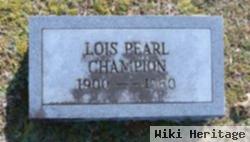 Lois Pearl Champion