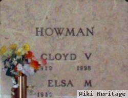 Cloyd V Howman