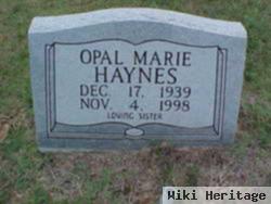 Opal Marie Haynes