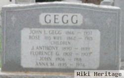 J Anthony Gegg