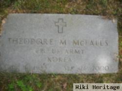 Theodore M. "ted" Mcfalls