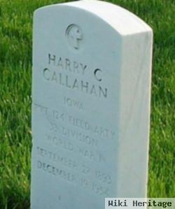Harry C Callahan