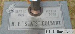 H F "slats" Colbert