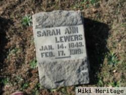 Sarah Ann Lewers