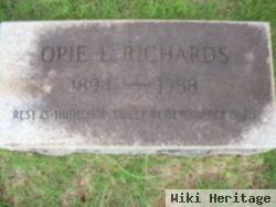 Opie Lewis Richards