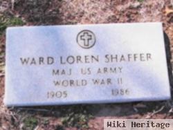 Maj Ward Loren Shaffer