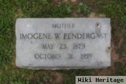 Imogene W Pendergast